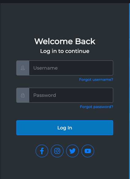 Welcome Screen: Tradestation Crypto Login