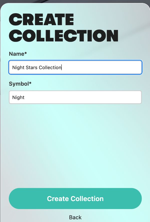 Create NFT Collection on Polygon