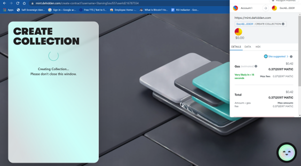 Create NFT Collection on Polygon