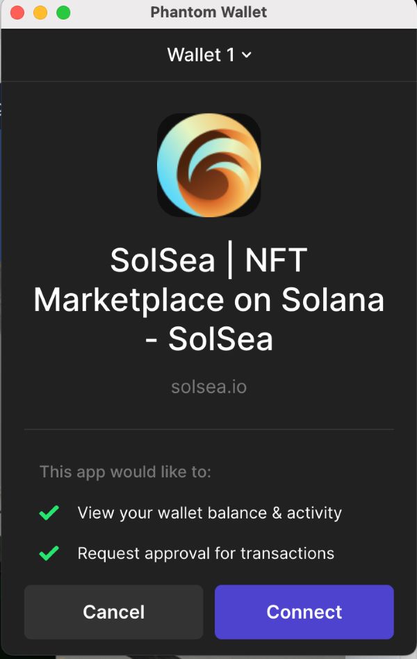 Connect Wallet to Solana