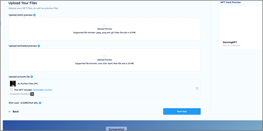 Create NFT on Solana