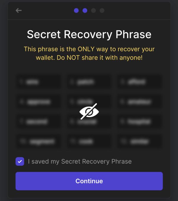 Phantom Wallet Recovery Phrase